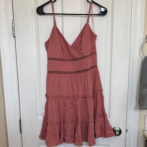 Miami Dusty Rose Mini Dress